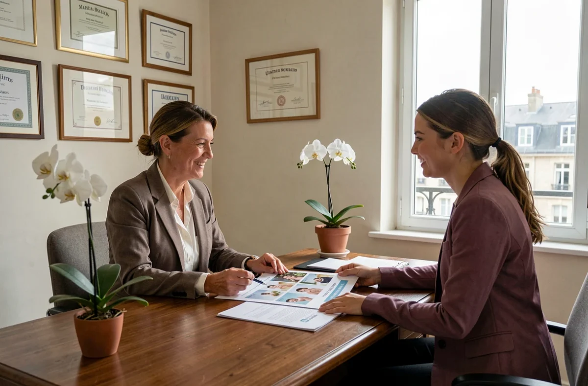 Agence Dessine moi une nounou : entretien personnalisé entre une recruteuse et une candidate baby-sitter à Nantes