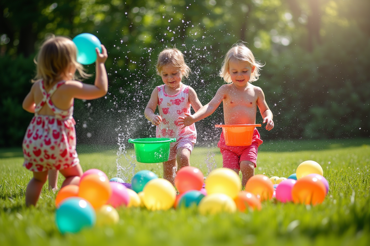 Activités aquatiques sans piscine : idées ludiques pour s’amuser avec de l’eau