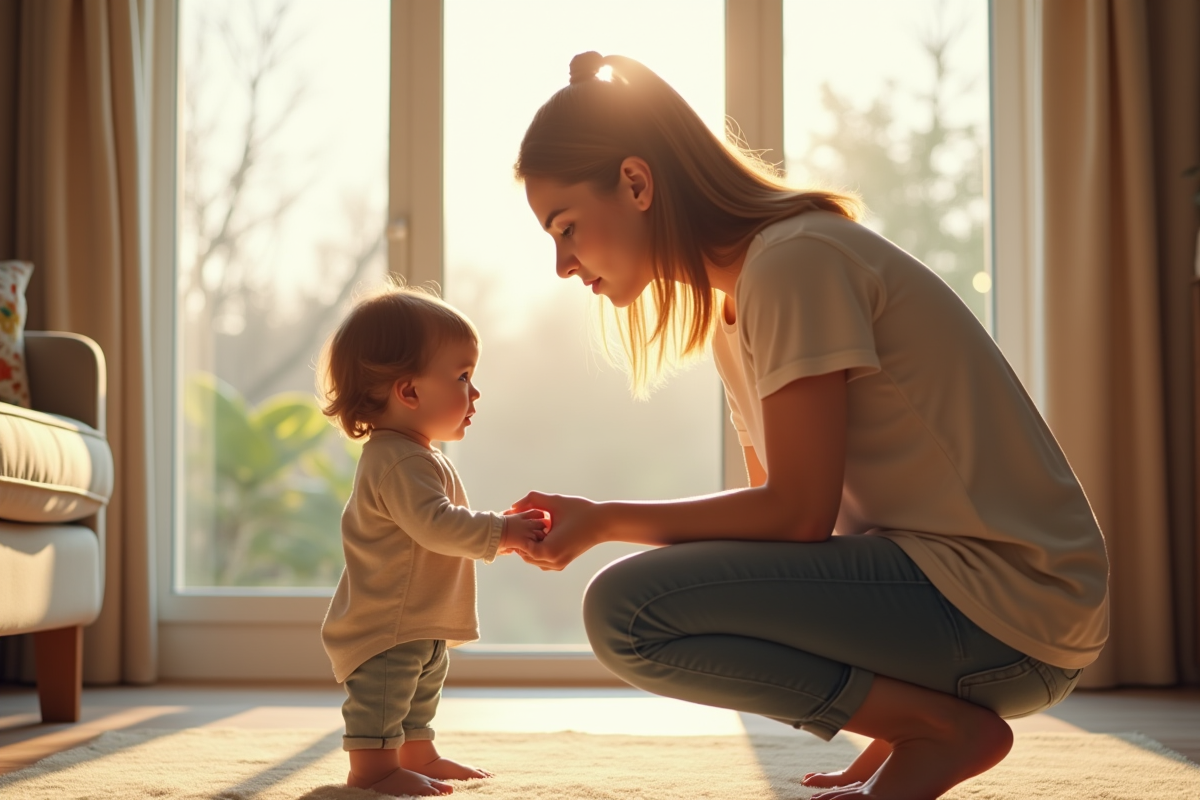 Réaction appropriée lorsque bébé tape : conseils et stratégies