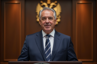 Ministre des sports en discours officiel lors d'une conférence